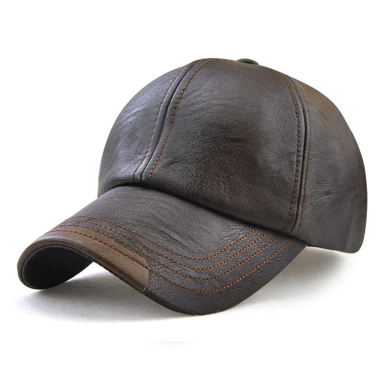 Leather-Cap4.jpg Leather Cap - Image 1