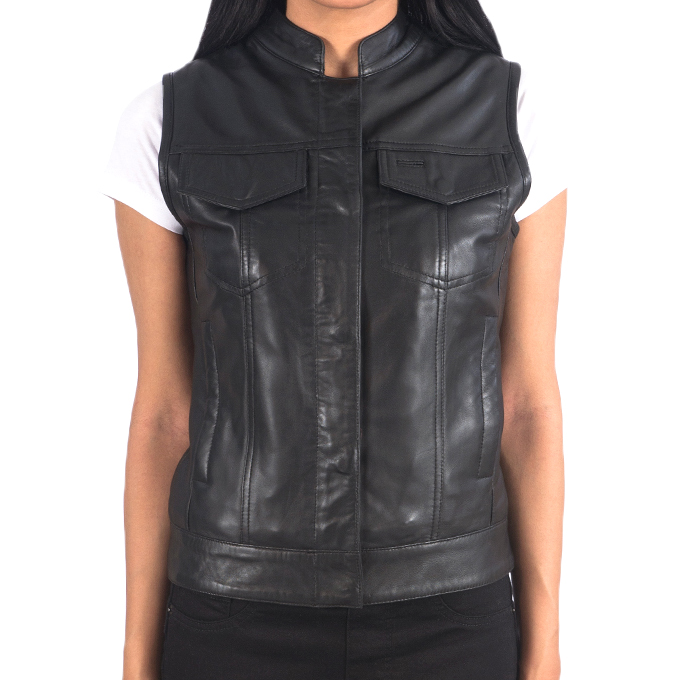 Leather-Vest-w1.jpg Motorbike Leather Vest - Image 1