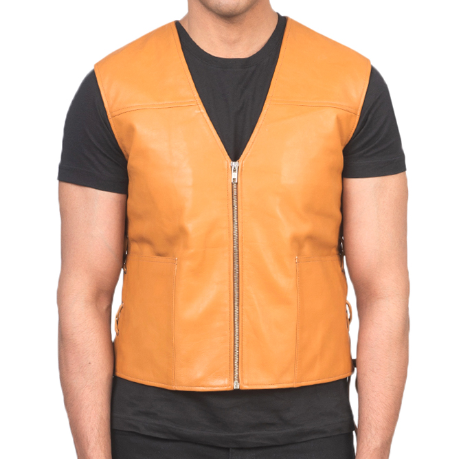 Leather-Vest2.jpg Motorbike Leather Vest - Image 1