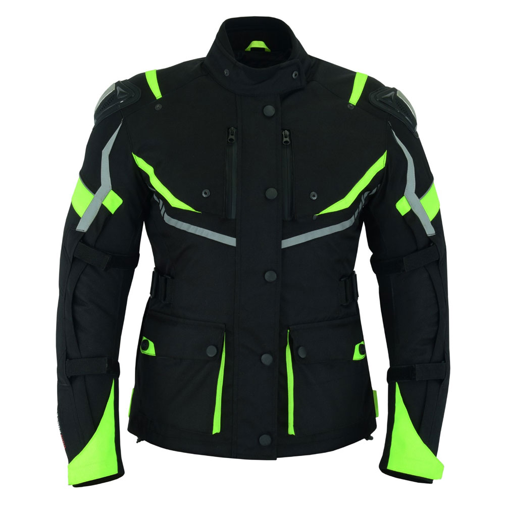 1 Textile Motorcycle Jacket - Image 1